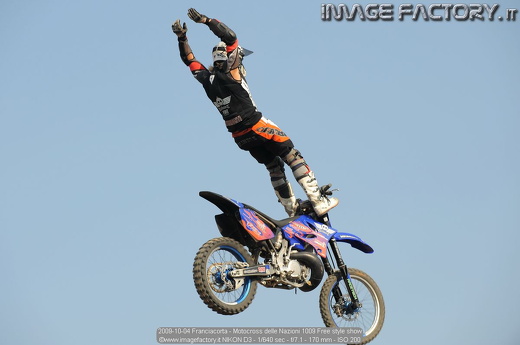2009-10-04 Franciacorta - Motocross delle Nazioni 1009 Free style show